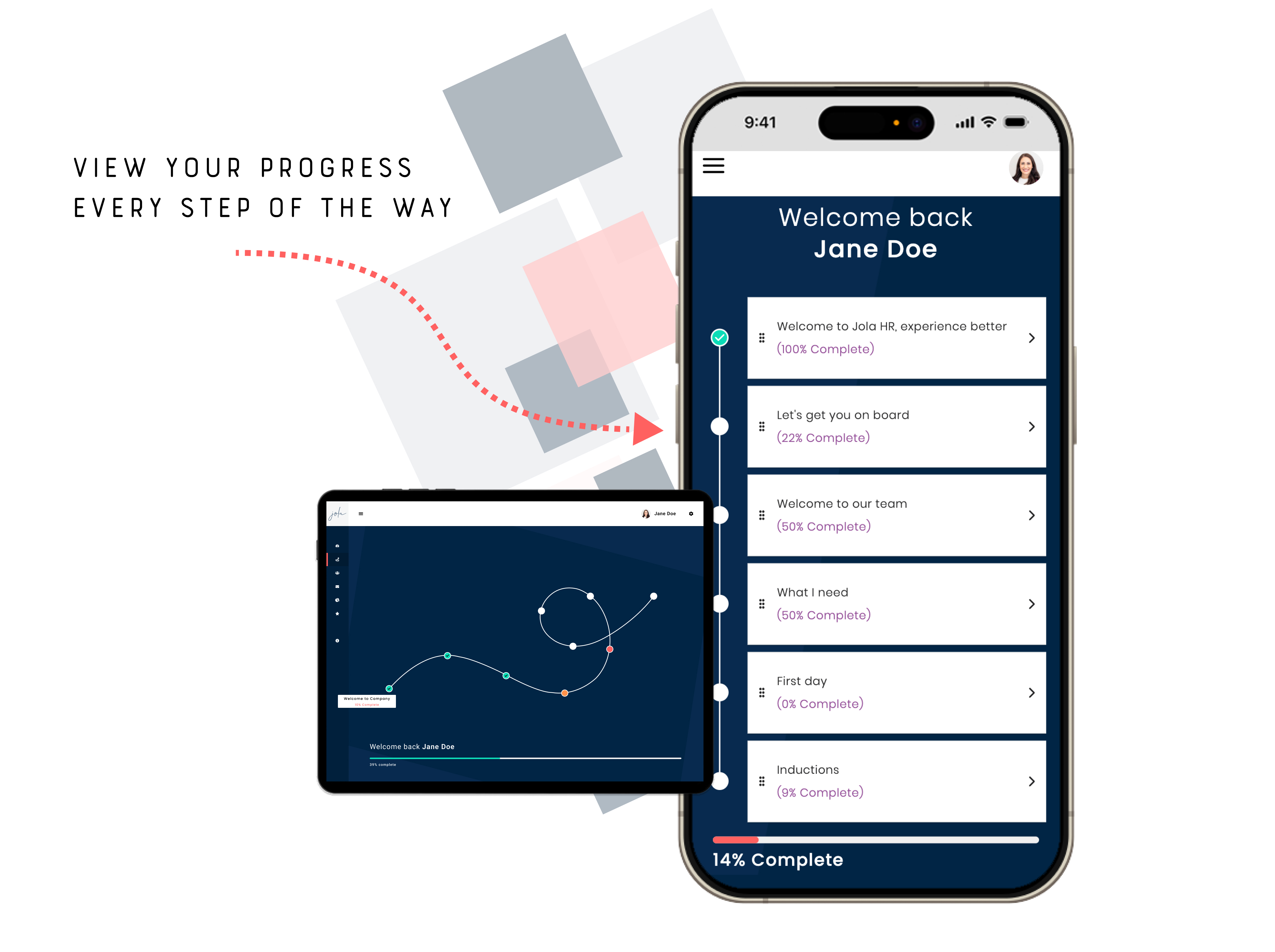 screenshot of Jola HR